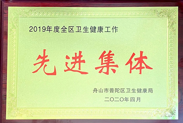 2019年先进集体