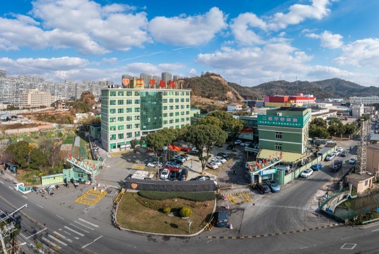 医院航拍图